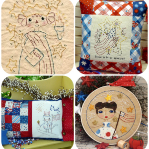 Americana patriotic patterns