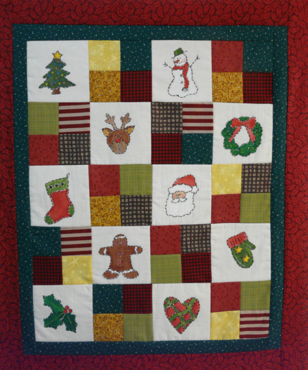 Christmas embroidery Quilt sampler Pattern