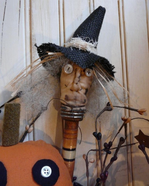 Witch's stocking halloween Pattern prim hat