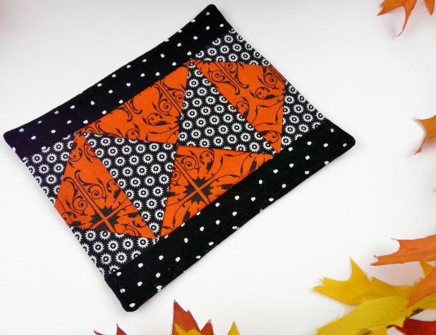 Halloween Dracula embroidery doll and mini Quilt pattern