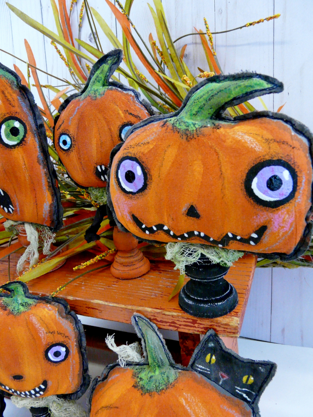 easy painted pumpkins tutorial pattern