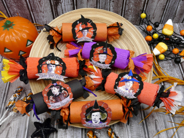 A Witchy Vintage Halloween collection PDF Collage sheets