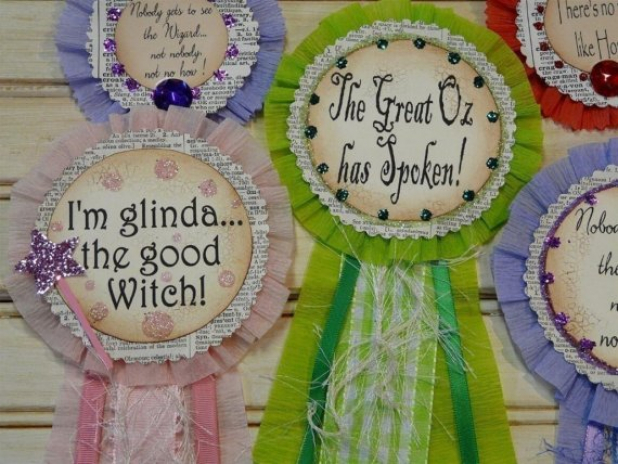 OZ Badges pin brooch pattern