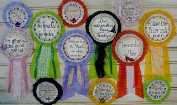OZ Badges pin brooch pattern