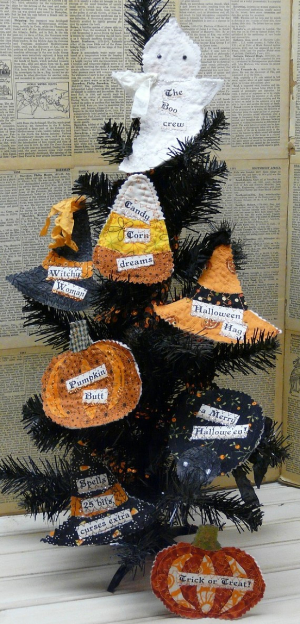 Halloween Party Pins & Ornament pattern ornies