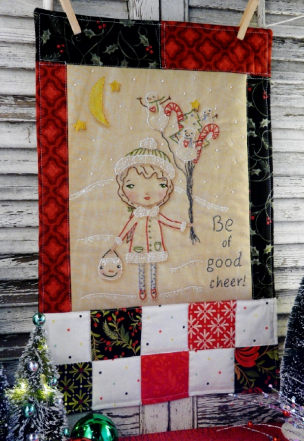 Christmas embroidery quilt pattern #367