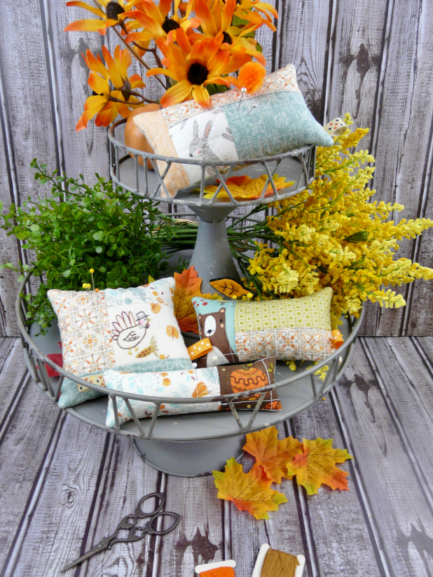 thanksgiving pincushions pattern 4 designs