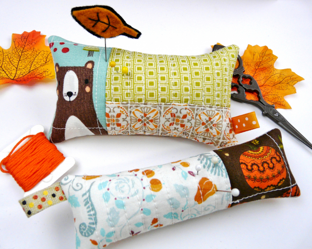 thanksgiving pincushions pattern 4 designs