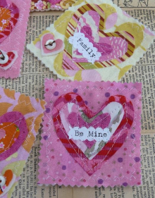 Scrappy Happy Valentine's day heart pins pattern Scrappy Happy Valentine's day heart pins pattern