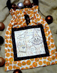Creatures of the night- Trick or treat bag pattern