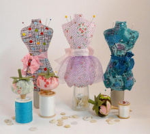 Mini Mannequin & Tomato pincushion Pattern