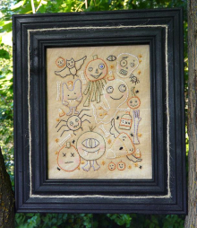 Hob Goblin Halloween Stitchery embroidery pattern