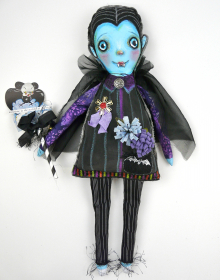 Dracula art doll