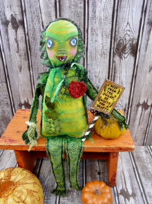 Creature of the black lagoon doll