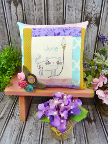 celebrate balloon cat month of june