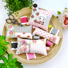 puppy dog hand embroidery pattern pincushion