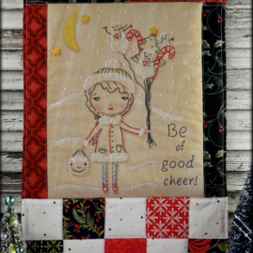 Be of Good Cheer embroidery quilt pattern #367